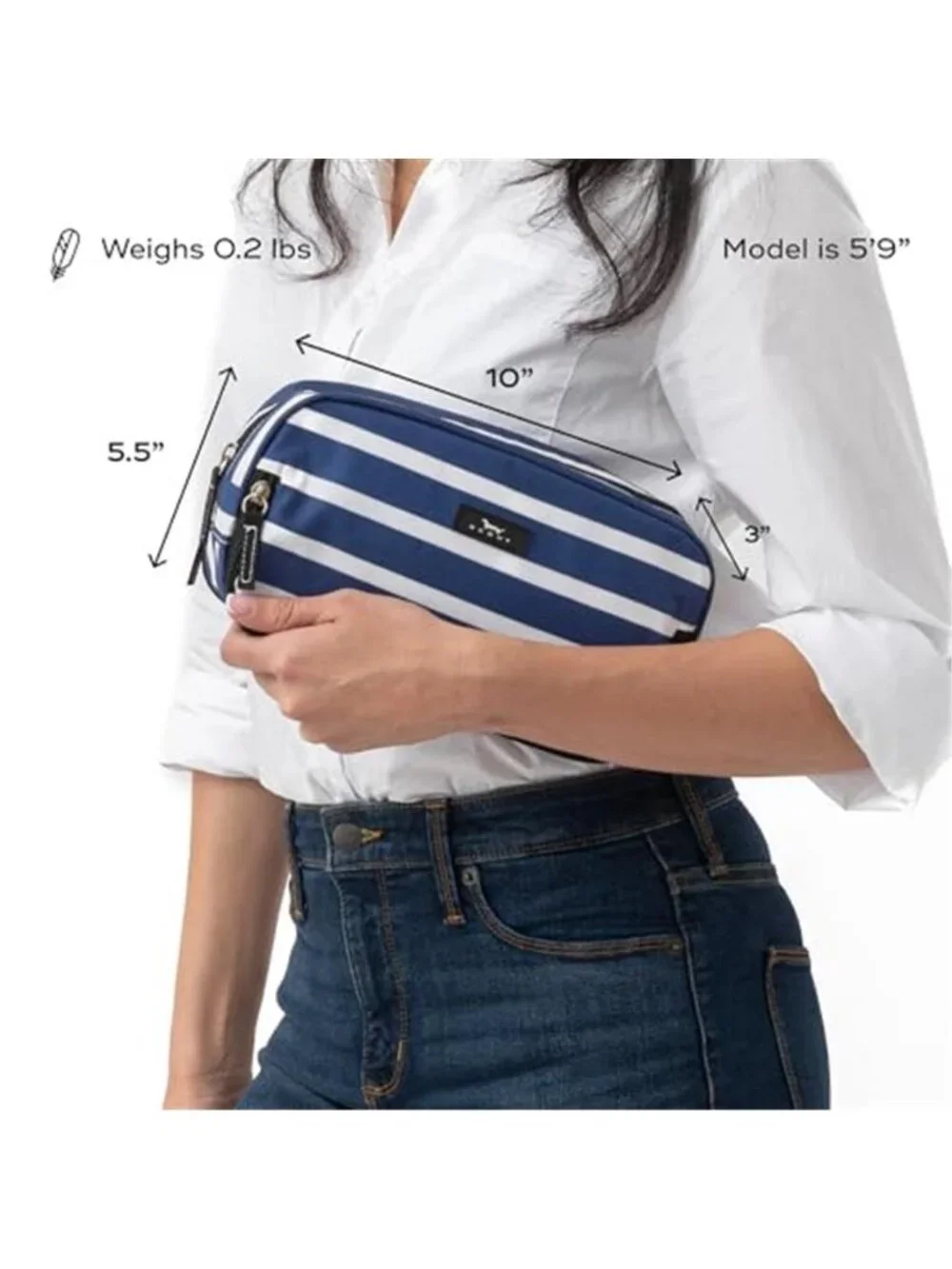 Travel Toiletry Bag Cosmetic Organizer Triple Zip Makeup Toiletry Storage Pouch